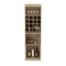 Tuhome Beijing Kava Bar Cabinet, Double Door, Two Shelves, Sixteen Built-in Wine Rack, Light Pine MLR7885 - alternate 4